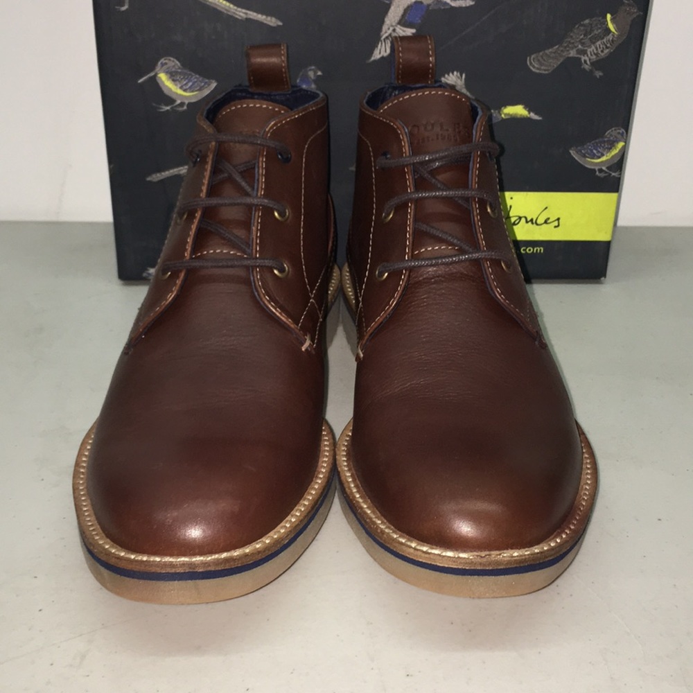 JOULES LEATHER BOOTS